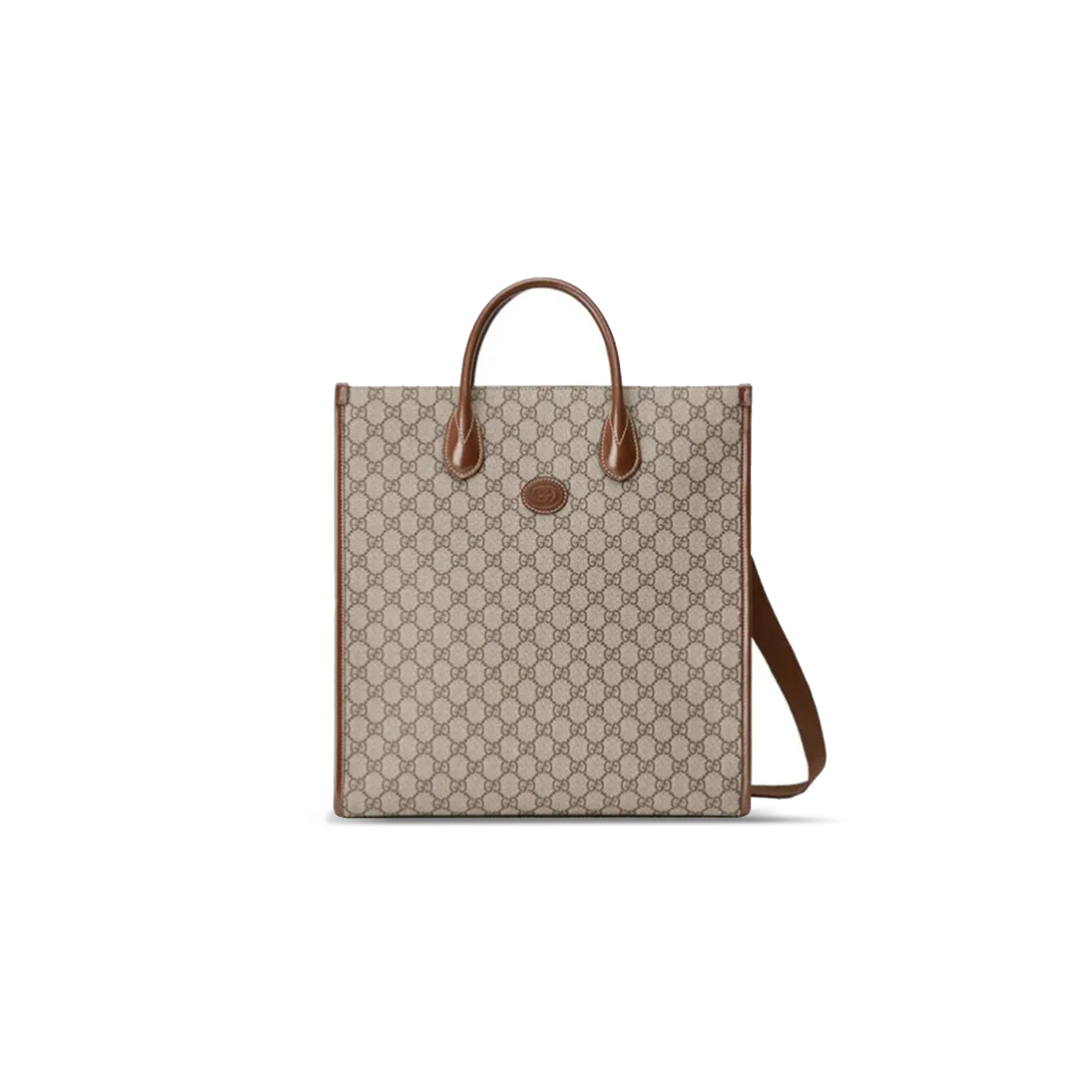 GUCCI MEDIUM TOTE WITH INTERLOCKING&G 674155 (38.5*36*12cm）